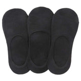 Men's Loafer Socks Pack Of 3 (Z260) - Black - test-store-for-chase-value