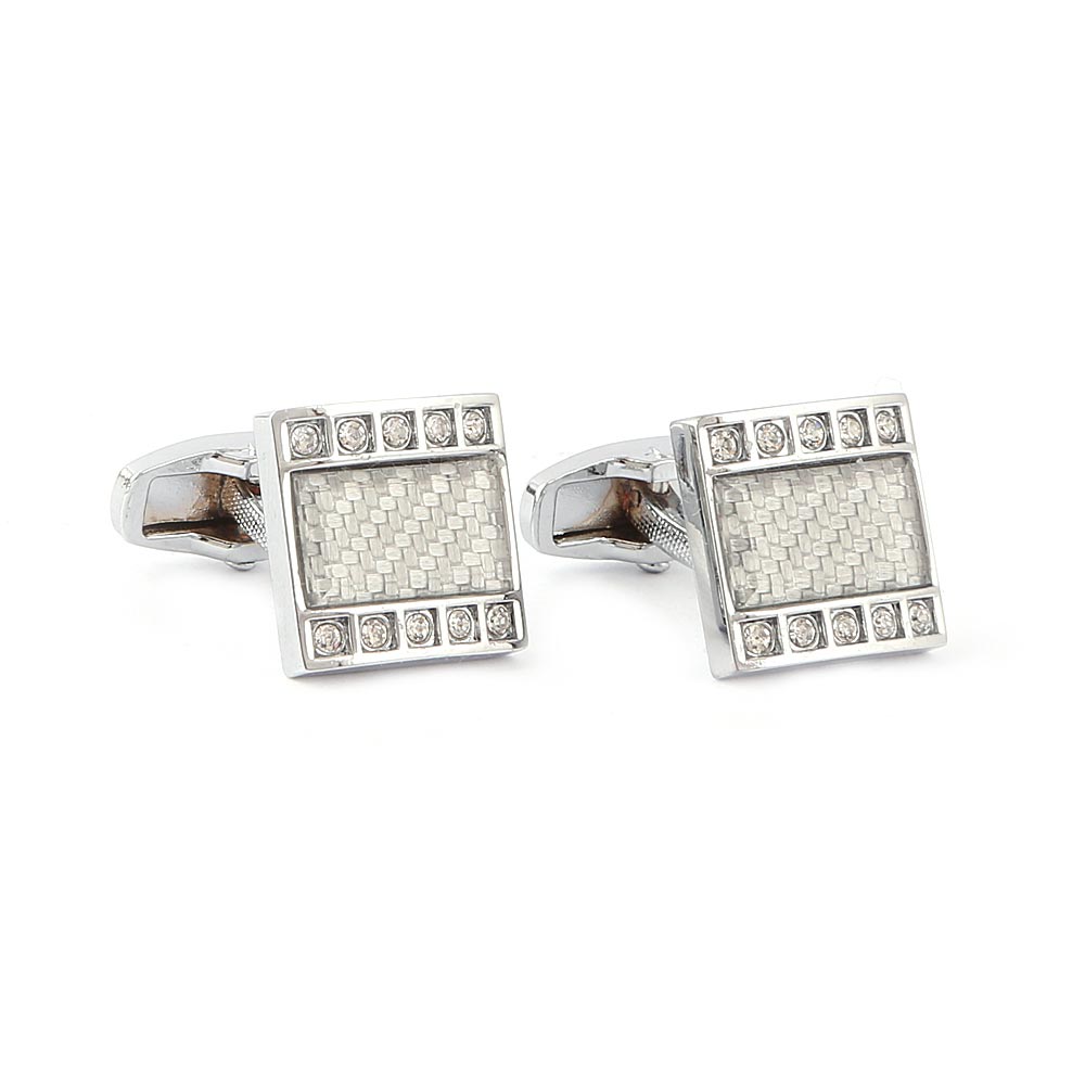 Men's Cufflinks - Silver, Men, Cufflinks, Chase Value, Chase Value