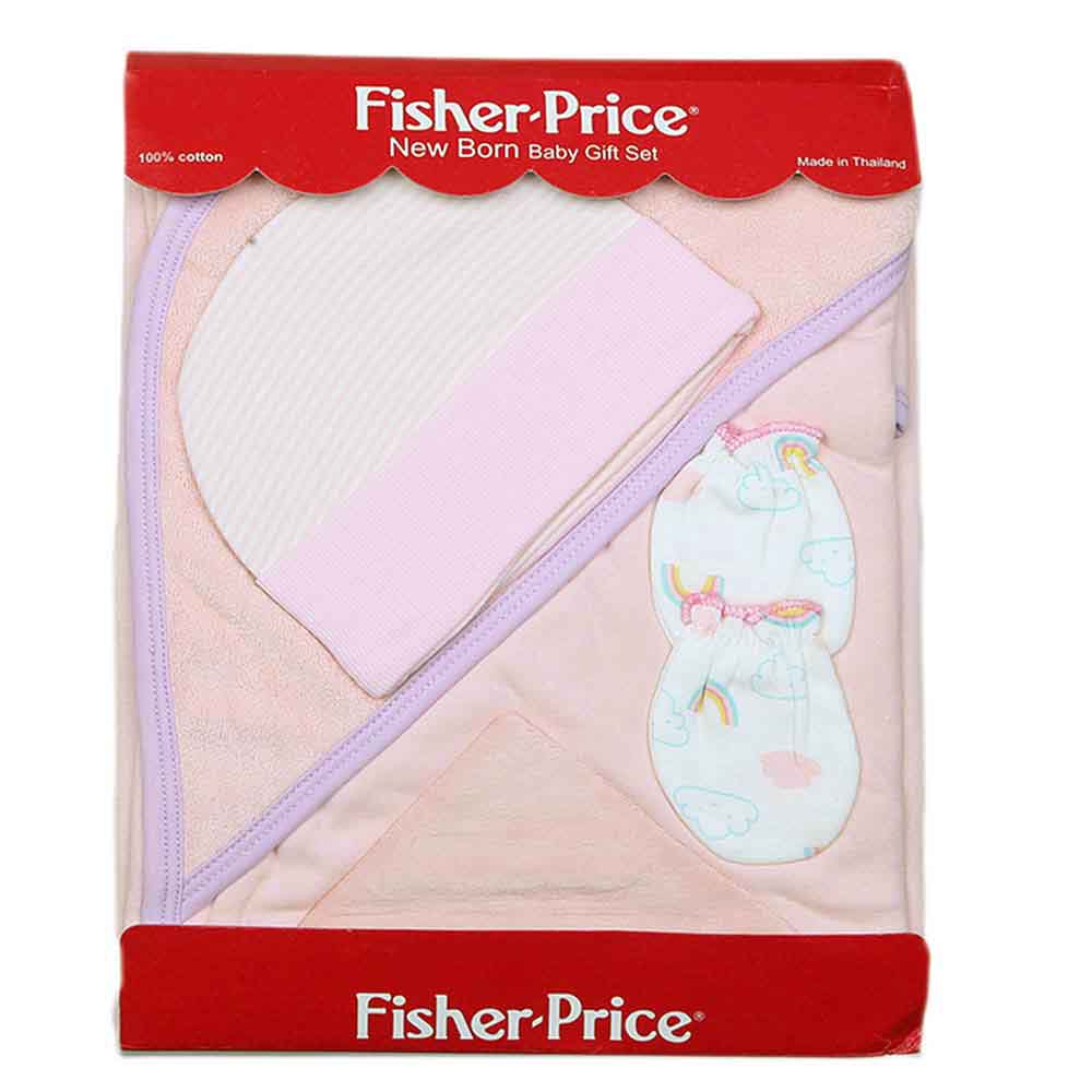Newborn Gift Set (4 Pcs) - Pink, Kids, NB Girls Sets And Suits, Chase Value, Chase Value