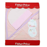 Newborn Gift Set (4 Pcs) - Pink, Kids, NB Girls Sets And Suits, Chase Value, Chase Value