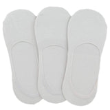 Men's Loafer Socks Pack Of 3 (Z260) - White - test-store-for-chase-value