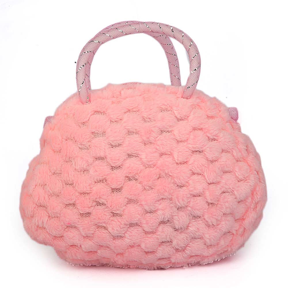 Girls Stuffed Bags 854 (851) - Pink, Kids Clothes, Chase Value, Chase Value