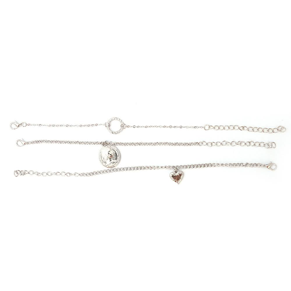 Women's Bracelet - Silver, Women, Bangles & Bracelets, Chase Value, Chase Value