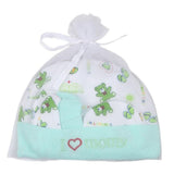 Newborn Cap Set 3 Pcs - Cyan - test-store-for-chase-value