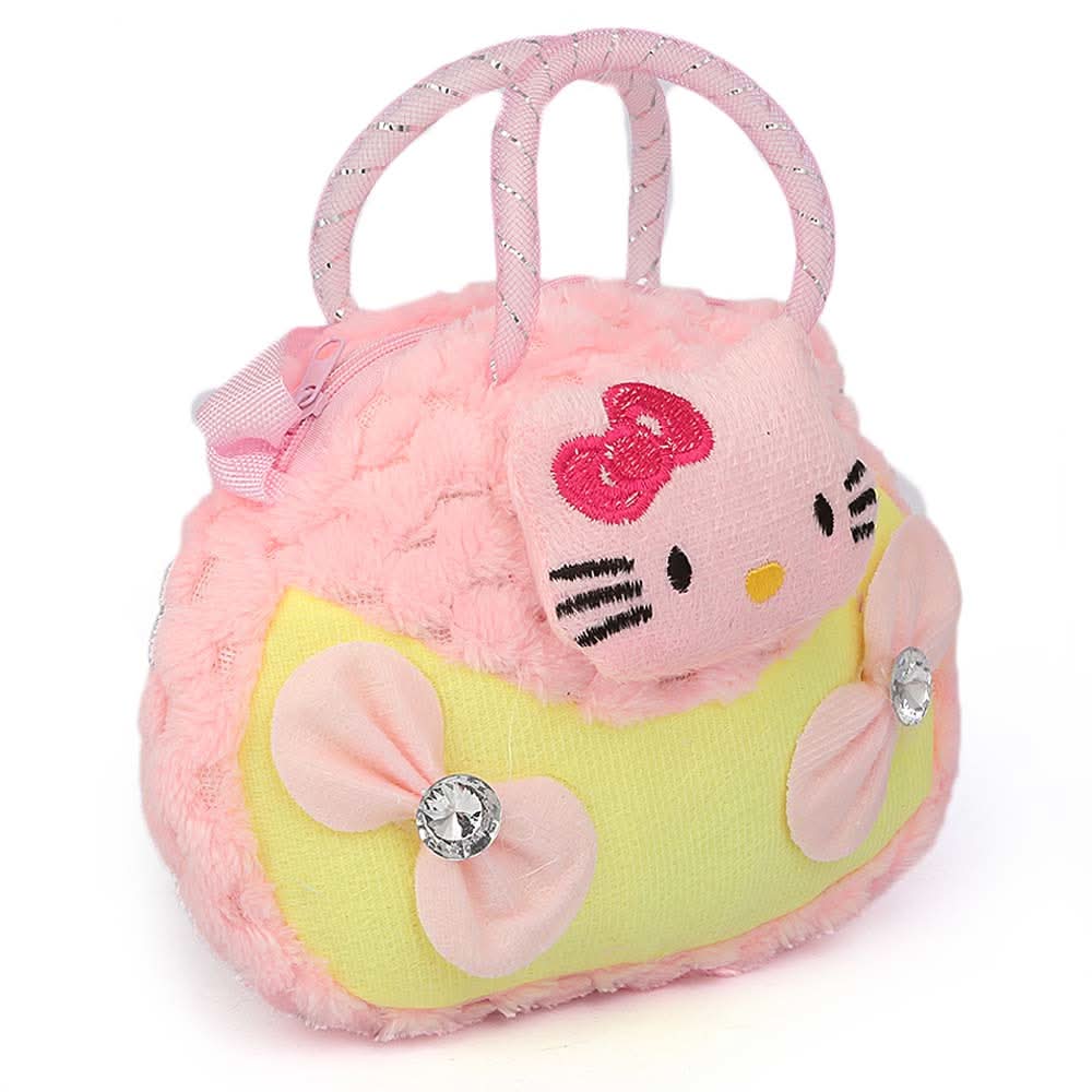 Girls Stuffed Bags 854 (851) - Pink, Kids Clothes, Chase Value, Chase Value