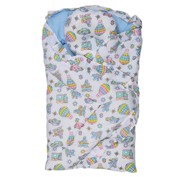 Newborn Sleeping Bag With Pillow - White, Kids, Sleeping Bags, Chase Value, Chase Value
