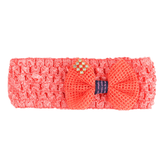 Girls Headband - Peach - test-store-for-chase-value