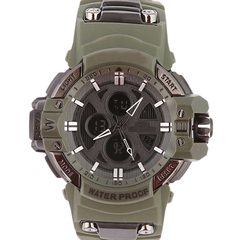 Men's Wrist Watch - Green, Men, Watches, Chase Value, Chase Value