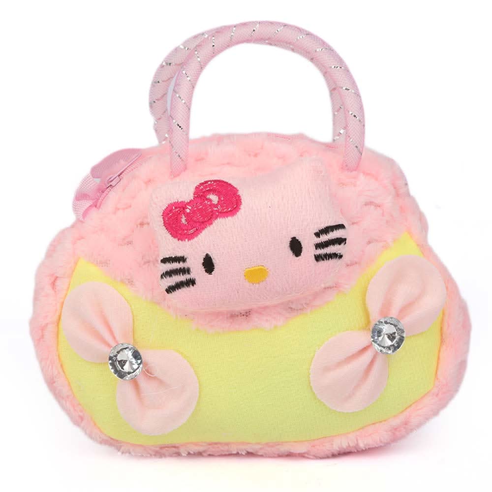 Girls Stuffed Bags 854 (851) - Pink, Kids Clothes, Chase Value, Chase Value