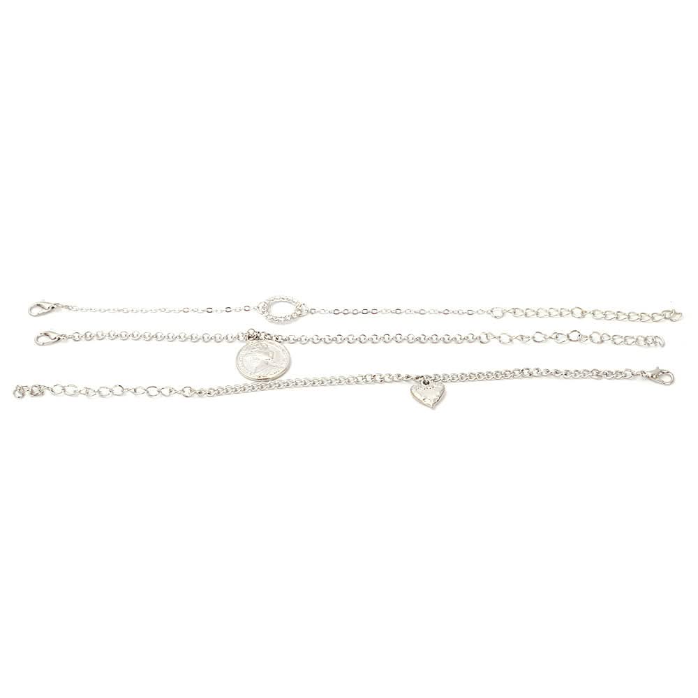 Women's Bracelet - Silver, Women, Bangles & Bracelets, Chase Value, Chase Value