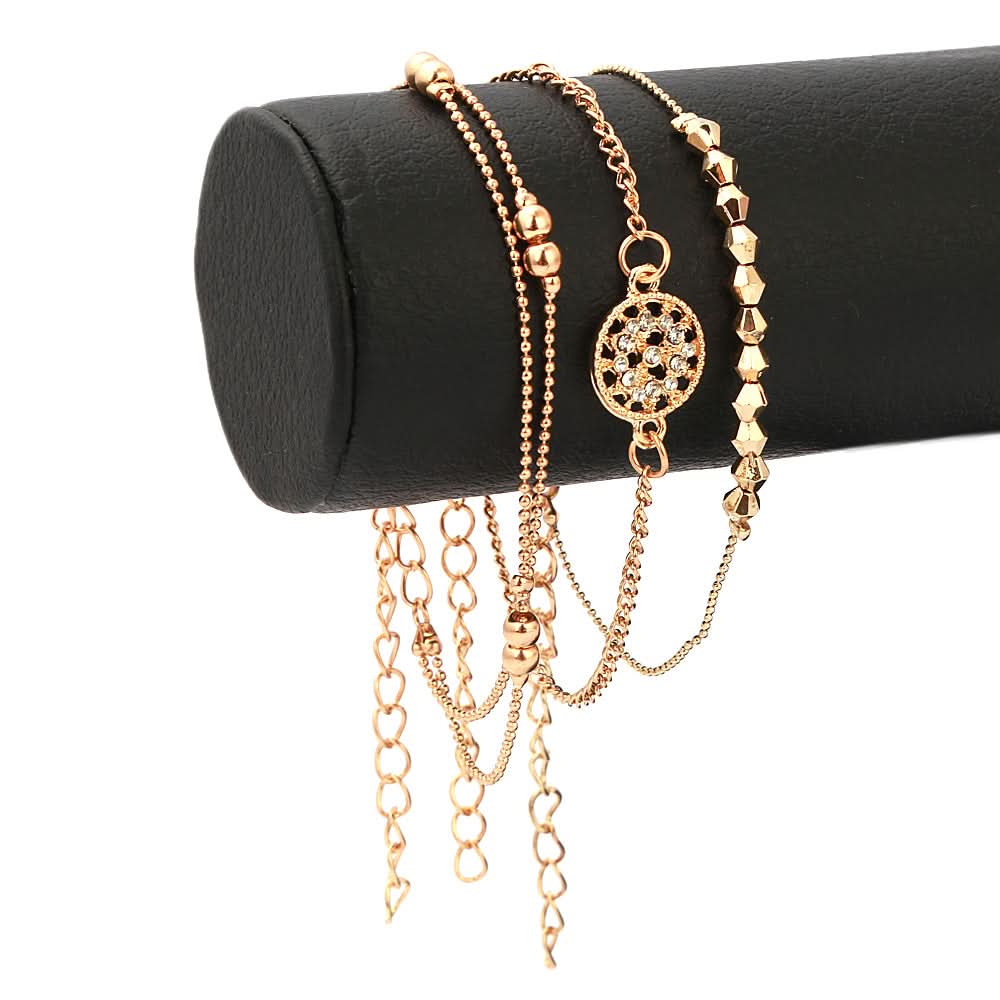 Women's Bracelet - Golden, Women, Bangles & Bracelets, Chase Value, Chase Value