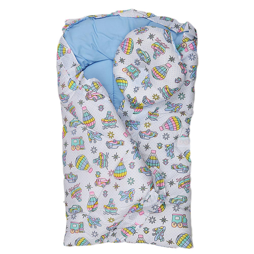Newborn Sleeping Bag With Pillow - White, Kids, Sleeping Bags, Chase Value, Chase Value