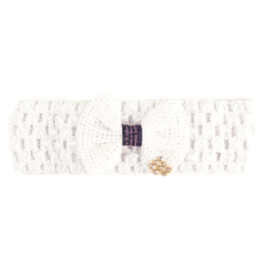 Girls Headband - White - test-store-for-chase-value