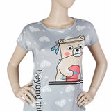 Women's 2 Piece Night Suit - Grey, Women, Night Suit, Chase Value, Chase Value