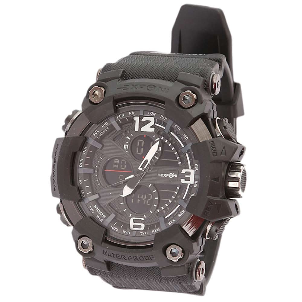 Men's Wrist Watch - Black, Men, Watches, Chase Value, Chase Value