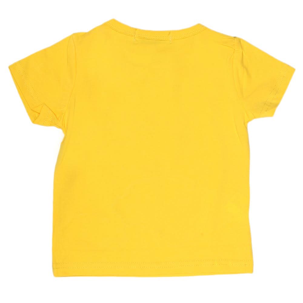 Newborn Boys T-Shirt - Yellow, Kids, NB Boys Shirts And T-Shirts, Chase Value, Chase Value