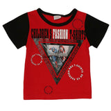 Boys Half Sleeves T-Shirt - Red, Kids, Boys T-Shirts, Chase Value, Chase Value