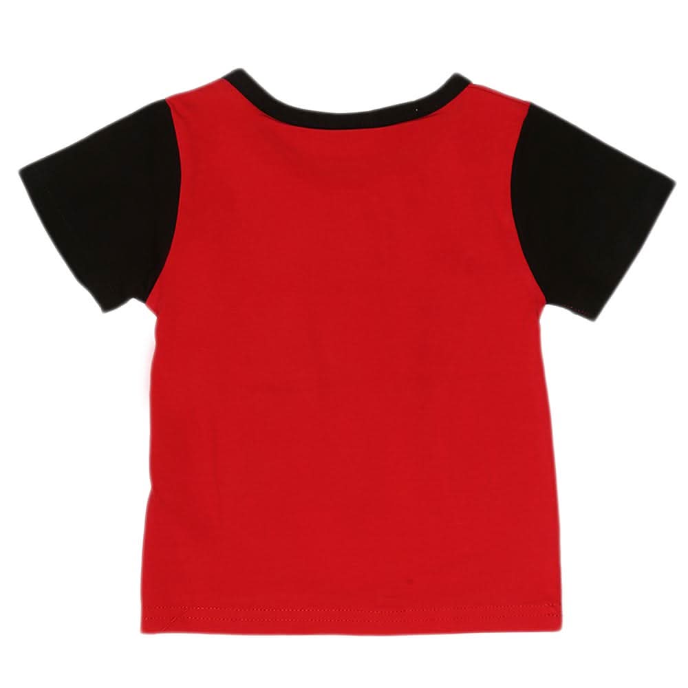 Boys Half Sleeves T-Shirt - Red, Kids, Boys T-Shirts, Chase Value, Chase Value