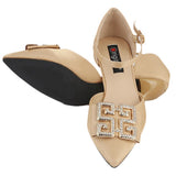 Women's Fancy Heel (C-25) - Golden, Women, Heels, Chase Value, Chase Value