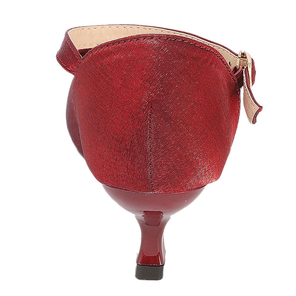 Women's Fancy Heel (C-25) - Maroon, Women, Heels, Chase Value, Chase Value