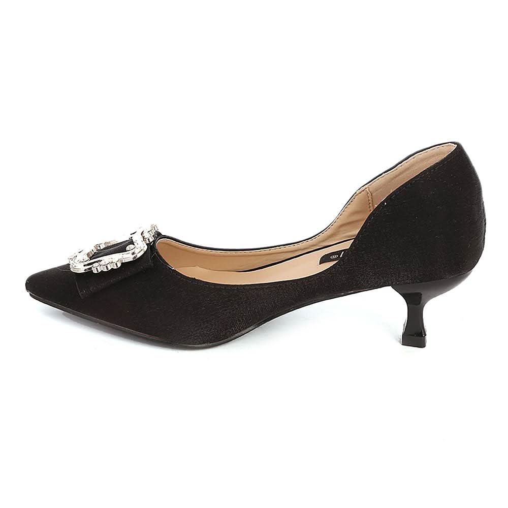 Women's Fancy Heel (CJ-291) - Black, Women, Heels, Chase Value, Chase Value