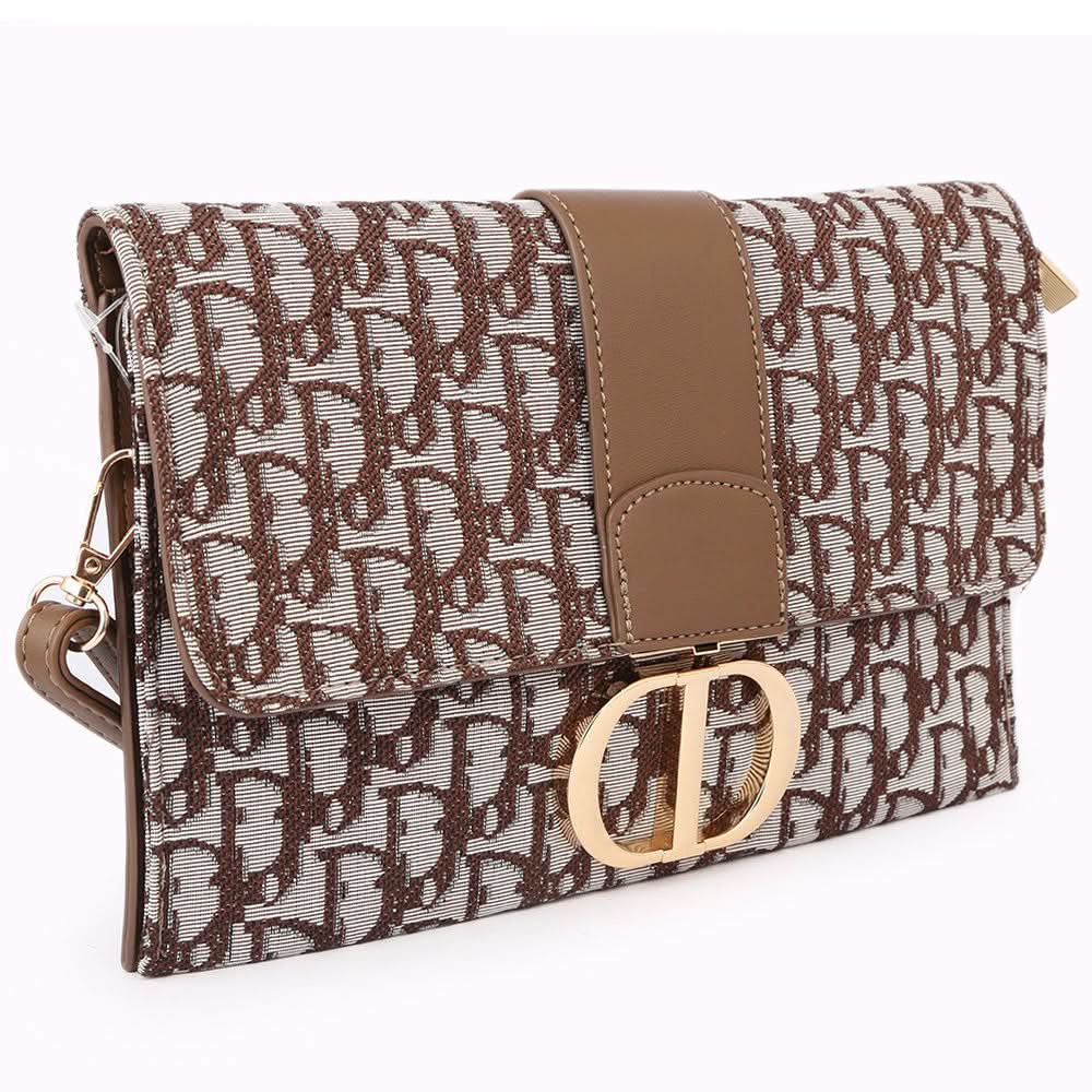 Women's Clutch 68010 - Coffee, Women, Clutches, Chase Value, Chase Value