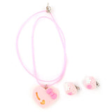 Girls Locket & Bracelet Set -Pink, Kids, Jewellery Sets, Chase Value, Chase Value