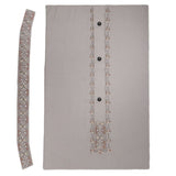 Men's Mashriq Embroidered Un-Stitched Suit - Copper, Men, Unstitched Fabric, Chase Value, Chase Value