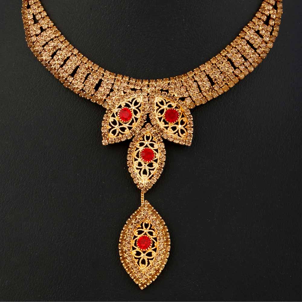 Women's Jewellery Set - Copper & Red, Women, Jewellery Set, Chase Value, Chase Value