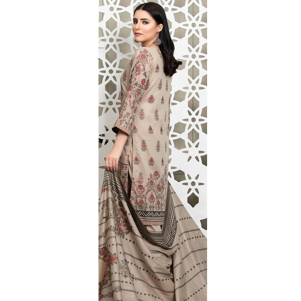 Ruhi Jacquard Banarsi 3 Pcs Un-Stitched Suit - 4, Women, 3Pcs Shalwar Suit, Rana Arts, Chase Value