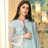 Noor Jahan Bareeze Chikan Kari 3 Pcs Un-Stitched Suit - 5, Women, 3Pcs Shalwar Suit, Noor Jahan, Chase Value