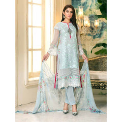 Noor Jahan Bareeze Chikan Kari 3 Pcs Un-Stitched Suit - 5, Women, 3Pcs Shalwar Suit, Noor Jahan, Chase Value