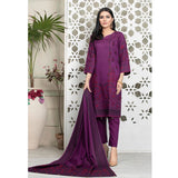 Ruhi Jacquard Banarsi 3 Pcs Un-Stitched Suit - 5, Women, 3Pcs Shalwar Suit, Rana Arts, Chase Value