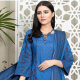 Ruhi Jacquard Banarsi 3 Pcs Un-Stitched Suit - 8, Women, 3Pcs Shalwar Suit, Rana Arts, Chase Value