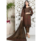 Ruhi Jacquard Banarsi 3 Pcs Un-Stitched Suit - 10, Women, 3Pcs Shalwar Suit, Rana Arts, Chase Value