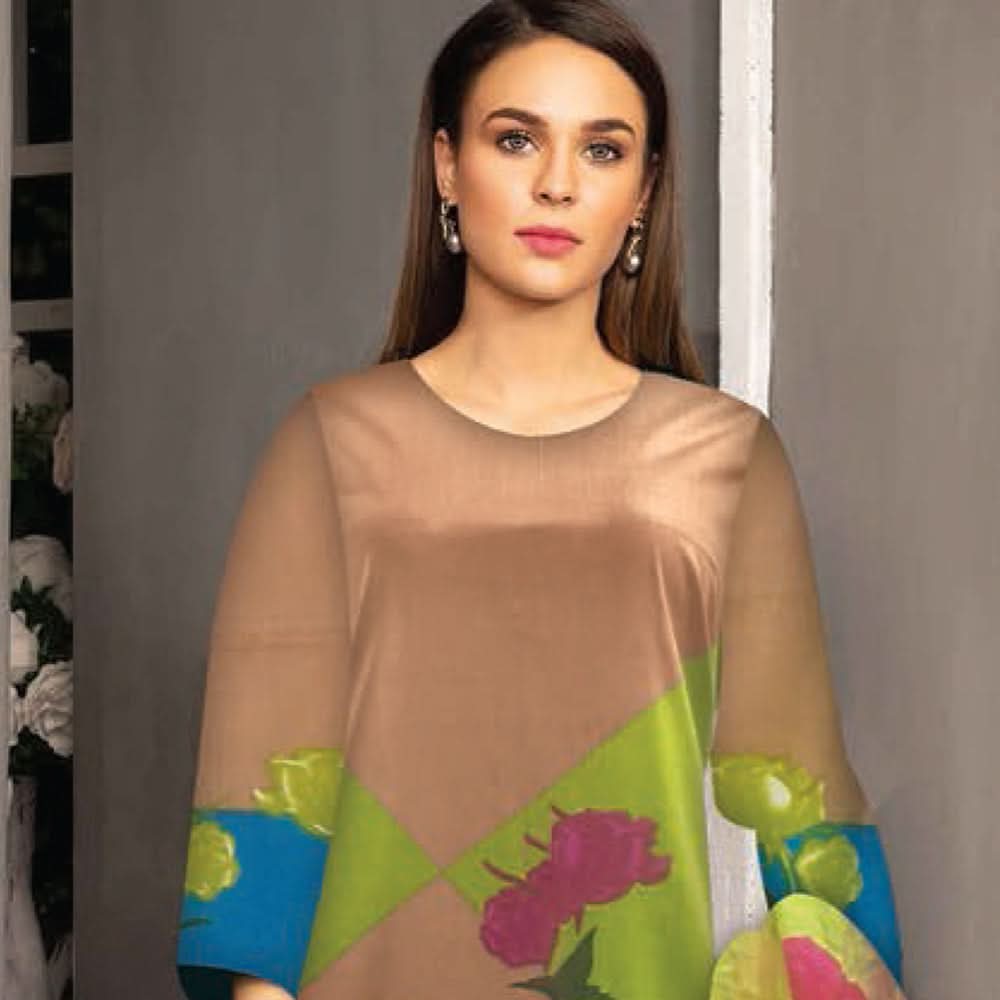 Noor Jahan Anmol Printed Lawn 2 Pcs Un-Stitched Suit - 3-A, Women, 2Pcs Shalwar Suit, Rana Arts, Chase Value