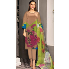 Noor Jahan Anmol Printed Lawn 2 Pcs Un-Stitched Suit - 3-A, Women, 2Pcs Shalwar Suit, Rana Arts, Chase Value