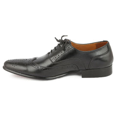 Men's Formal Shoes D-113 - Black, Men, Formal Shoes, Chase Value, Chase Value