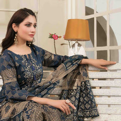 Expression Of Love Embroidered Jacquard 3 Pcs Un-Stitched Suit - 1141, Women, 3Pcs Shalwar Suit, Tawakkal Fabrics, Chase Value