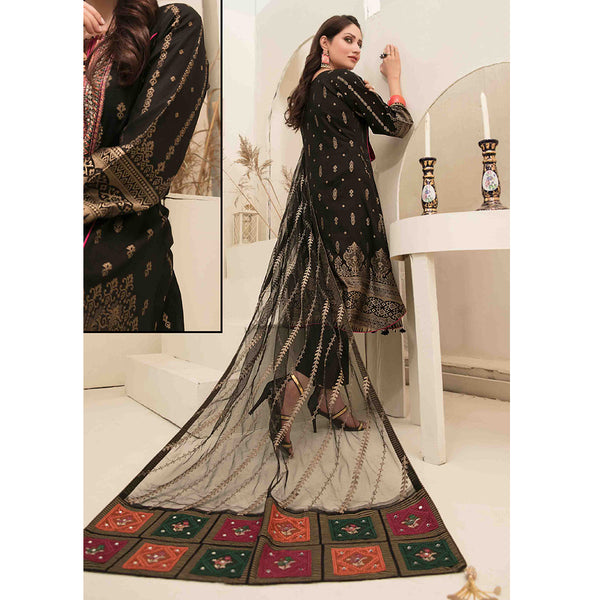 Expression Of Love Embroidered Jacquard 3 Pcs Un-Stitched Suit - 1142, Women, 3Pcs Shalwar Suit, Tawakkal Fabrics, Chase Value