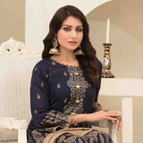 Expression Of Love Embroidered Jacquard 3 Pcs Un-Stitched Suit - 1148, Women, 3Pcs Shalwar Suit, Tawakkal Fabrics, Chase Value