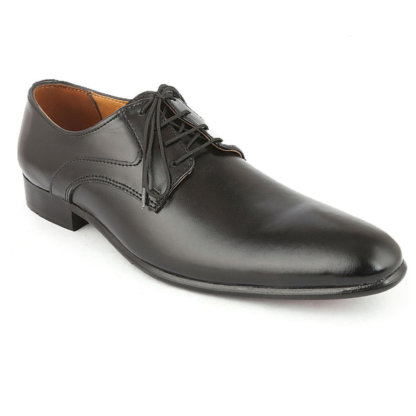 Men's Formal Shoes D-114 - Black, Men, Formal Shoes, Chase Value, Chase Value