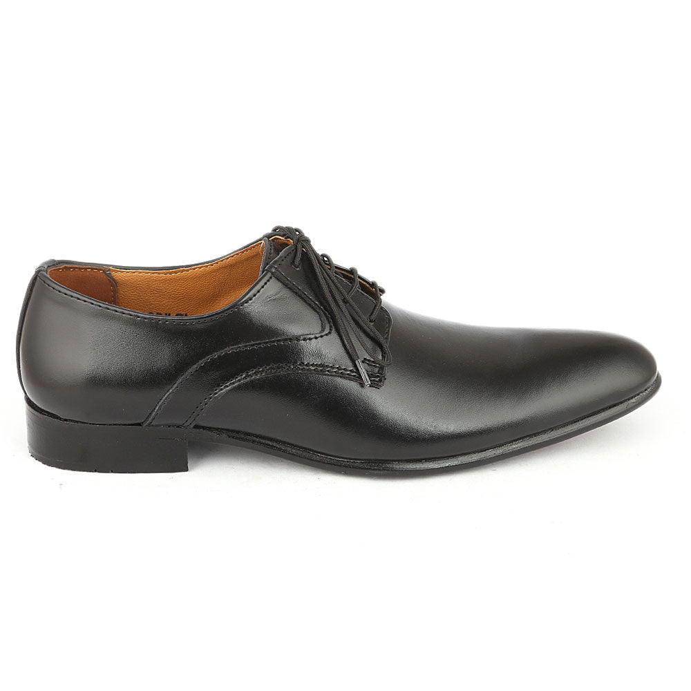 Men's Formal Shoes D-114 - Black, Men, Formal Shoes, Chase Value, Chase Value