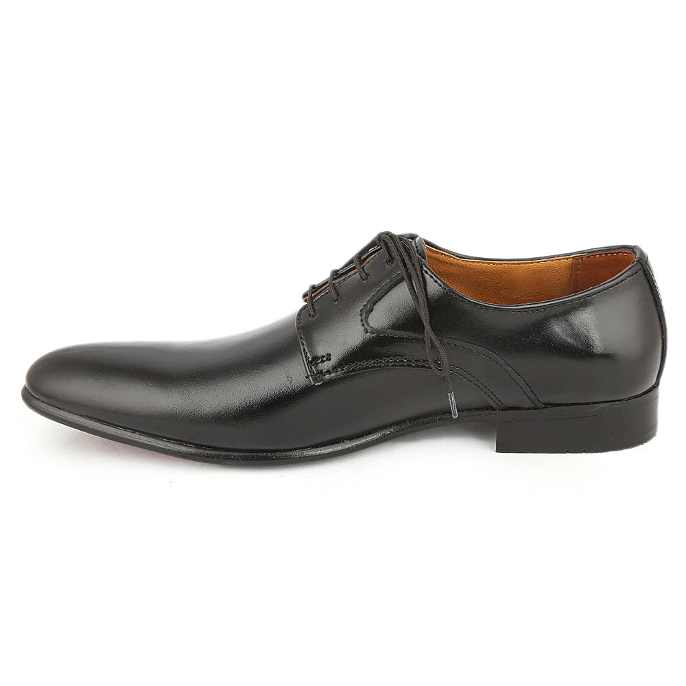 Men's Formal Shoes D-114 - Black, Men, Formal Shoes, Chase Value, Chase Value