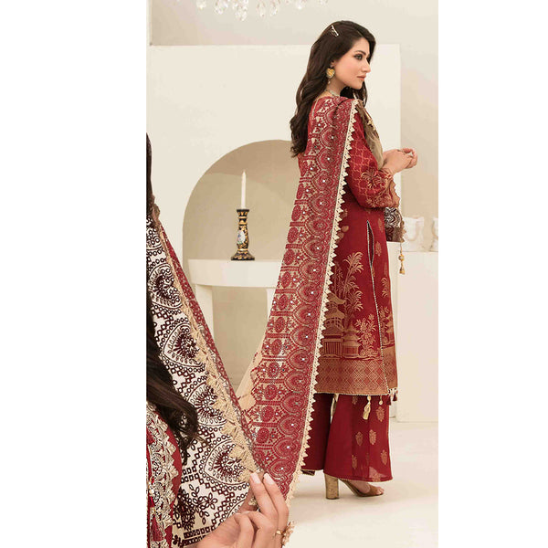 Expression Of Love Embroidered Jacquard 3 Pcs Un-Stitched Suit - 1150, Women, 3Pcs Shalwar Suit, Tawakkal Fabrics, Chase Value