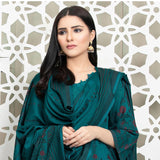 Ruhi Jacquard Banarsi 3 Pcs Un-Stitched Suit - 11, Women, 3Pcs Shalwar Suit, Rana Arts, Chase Value