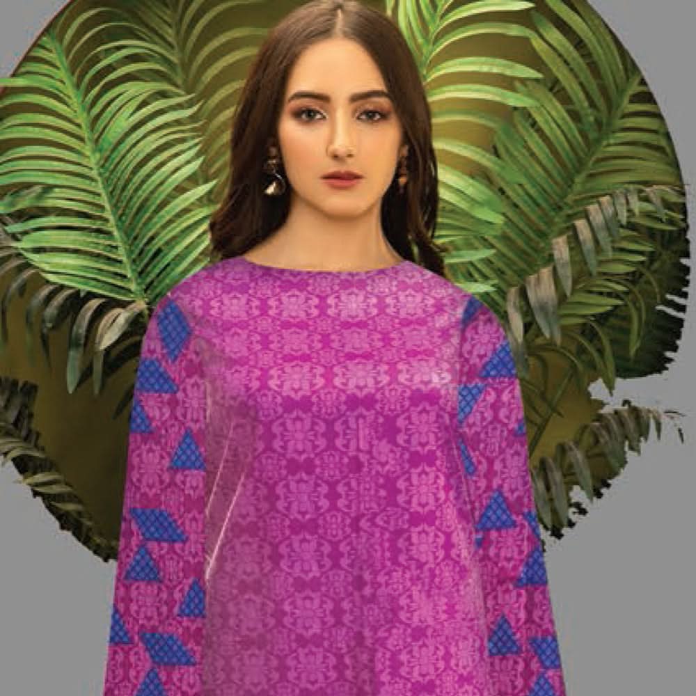 Noor Jahan Anmol Printed Lawn 3 Pcs Un-Stitched Suit - 9-B, Women, 3Pcs Shalwar Suit, Rana Arts, Chase Value