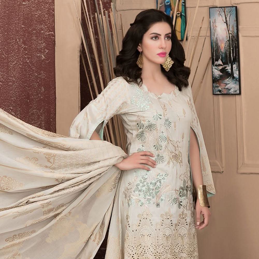 Tawakkal Pandora Jacquard Chicken Kari Lawn 3 Pcs Un-Stitched Suit - 1499, Women, 3Pcs Shalwar Suit, Tawakkal Fabrics, Chase Value