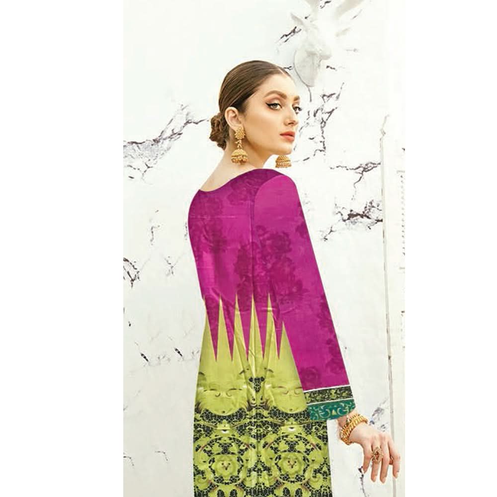 Noor Jahan Anmol Printed Lawn 3 Pcs Un-Stitched Suit - 10-B, Women, 3Pcs Shalwar Suit, Rana Arts, Chase Value