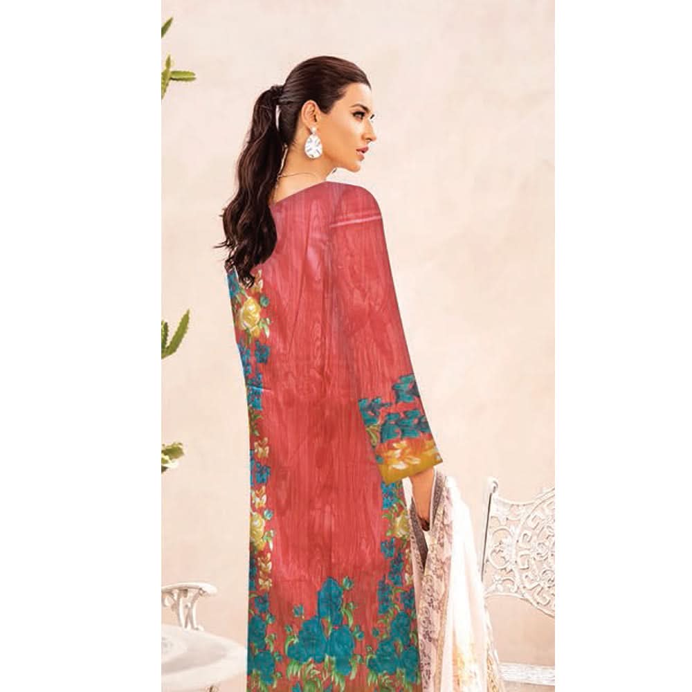 Noor Jahan Anmol Printed Lawn 3 Pcs Un-Stitched Suit - 2-A, Women, 3Pcs Shalwar Suit, Rana Arts, Chase Value